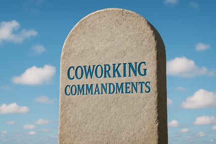 Coworking Commandments Under the Sky